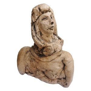 Erdinç Bakla 'Anadolu İdolü' Seramik Heykel Y:30cm 7 Erdinç BAKLA (1939-) - Türk Heykeltraş - Seramik Heykel -