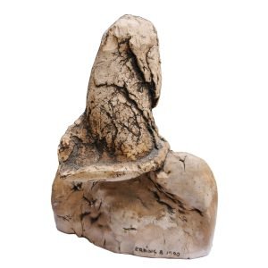 Erdinç Bakla 'Anadolu İdolü' Seramik Heykel Y:30cm 10 Erdinç BAKLA (1939-) - Türk Heykeltraş - Seramik Heykel -