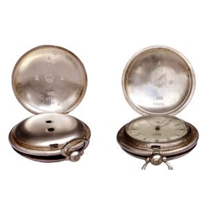 GümüşGerdan Siegrist Cep Saati London 55mm 9 GümüşGerdan Siegrist London - Anahtar Kurmalı Gümüş Cep Saati - Lever Sistem inhouse Makine - Çok Nadir Koleksiyonluk - Çap 55 mm - 110 gr -3-