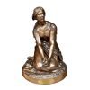 Henri Chapu 'Joan of Arc' Bronz Heykel 57cm 2 Henri Michel Antoine Chapu (1833-1891) - Fransız Heykeltıraş - Bronz Heykel - "Joan of Arc" - İmzalı 'h. Chapu' - F. Barbedienne - 57(Y) x 40(Ç) cm -1-