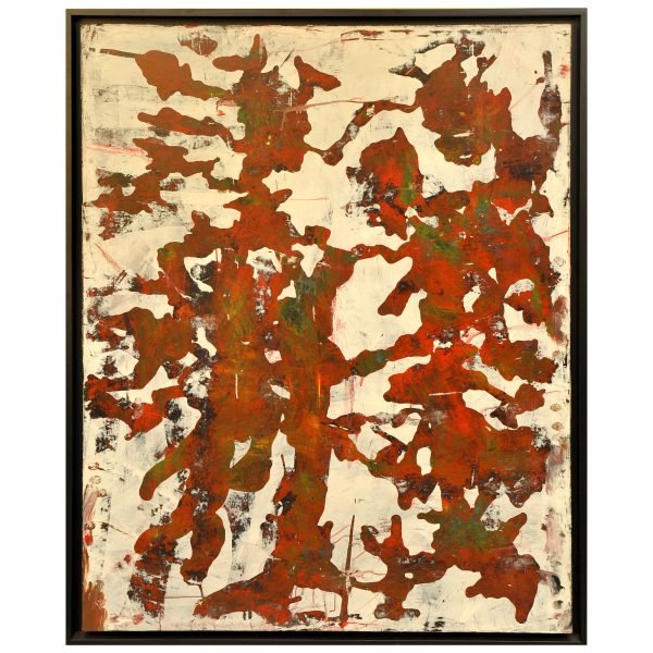 Kemal Önsoy (1954-) - Türk Ressam - Tuval Üzerine Yağlıboya Tablo - "Soyut Kompozisyon" - İmzalı ve Tarihli (arka) '2003' - 147 x 116 cm