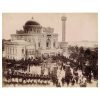 Sebah Joaillier 'Hamidiye Camii Cuma Selamlığı' Fotoğraf 27x21 2 Sebah Joaillier Hamidiye Camii Cuma Selamlığı Fotoğrafı - Albümin Baskı Fotoğraf - 1880'li yıllar - Negatiften İmzalı - 27 x 21cm