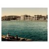 Boğazdan Dolmabahçe Sarayı Fotoğrafı 27x16cm 1 Boğazdan Dolmabahçe Sarayı Fotoğrafı - Gerçek Fotoğraf (Fotokrom tekniğiyle renklendirilmiştir) - Photoglob Zurich P.Z. - 1880’ler - 23 x 16 cm