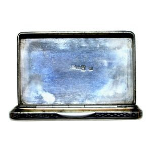 Rus Moskova Gümüş Sigara Tabakası - A * K 1856 (Andrey Antonovich Kovalsky 1821-1856 Moscow) - 875 Ayar Gümüş (84 zolotniki) - 80(G) x 52(D) x 20(Y) mm - 90gr -4-