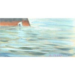 Amedeo Merello 'Gülcemal Vapuru' Tablo KpÜYB 50x70cm 10 Amedeo Merello - İtalyan Ressam - Kontrplak Üzeri Yağlıboya Tablo -