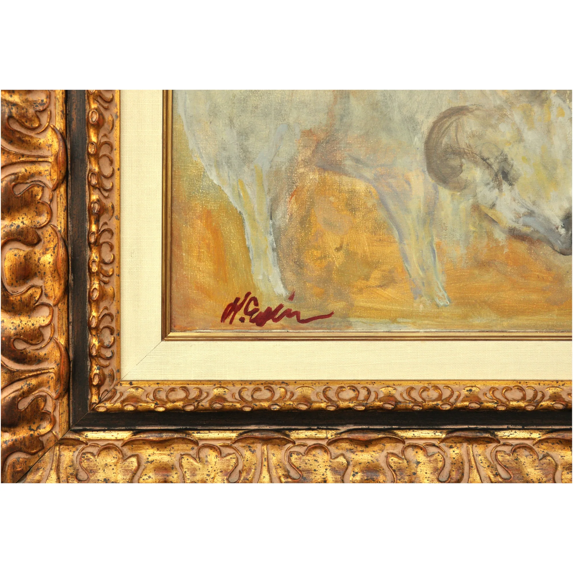 Edip Hakkı KÖSEOĞLU (1904-1990) - "Adnan Menderes - Kurban" - İmzalı (sol alt) 'H. Edip' - Tuval Üzerine Yağlıboya - 81.00 x 60.00 cm -2-