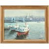 Bülent Kılıç - Türk ressam - Eminönü - İmzalı 'B. KILIÇ' (sağ alt) - Tuval Üzerine Yağlıboya - 60.00 x 80.00 cm