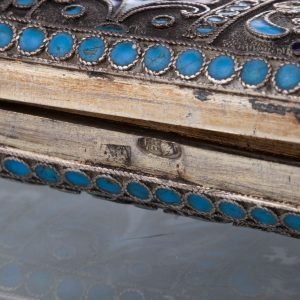 Rus Gümüş Mineli Sigara Tabakası 185gr 12 Rus Gümüş Mineli Sigara Tabakası - A.R. Moskova damgalı, 84 zolotnik - 185 gr - 104x77x12 mm -5-