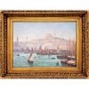 Georg Macco 'Haliç' Tablo TÜYB 34x48cm 2 Georg Macco - Alman Oryantalist Ressam - Haliç - İmzalı 'G. Macco' (sağ alt) - Tuval Üzerine Yağlıboya - 34.00 x 48.00 cm -1-